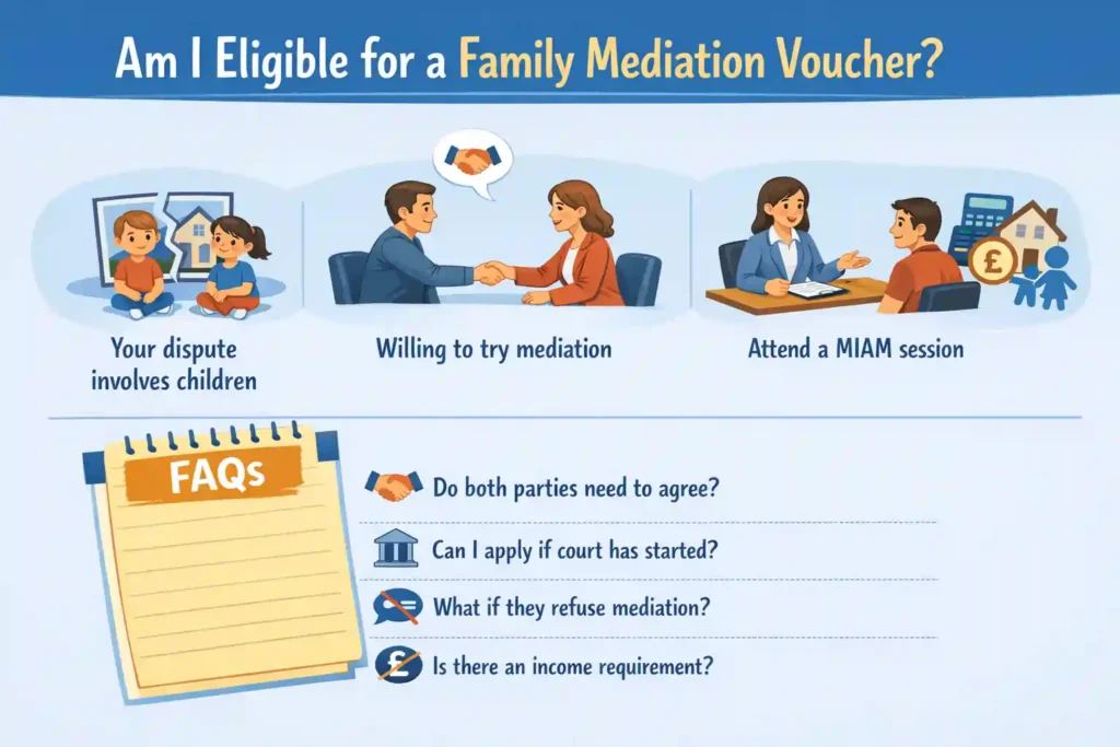 Am I Eligible for a Family Mediation Voucher Colchester?