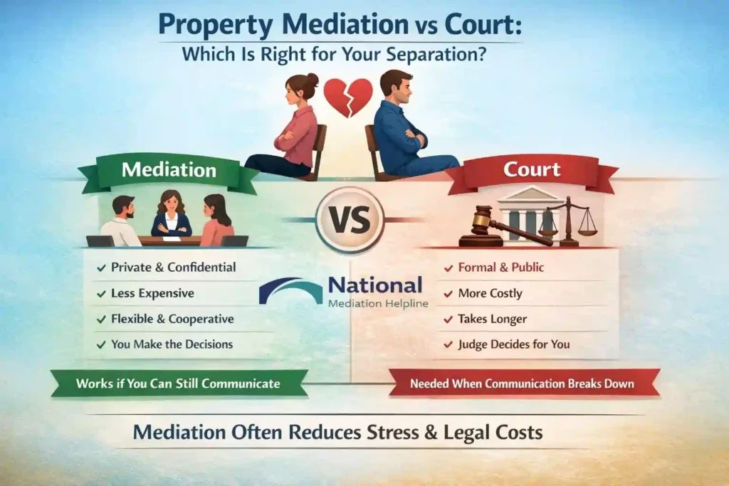 Property Mediation vs Court: Which Is Right for Your Separation Colchester?