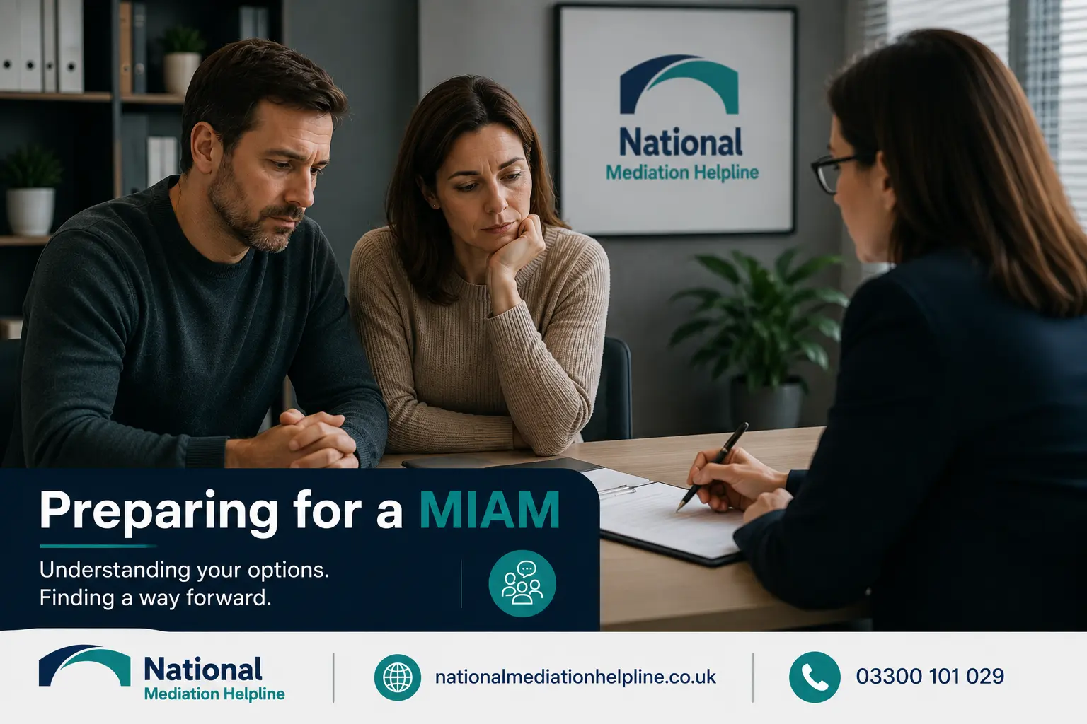 How to prepare for a miam in Colchester Preparing for a MIAM. An image explaining how to prepare yourself emotionally and rationally for the first miam appointment 
