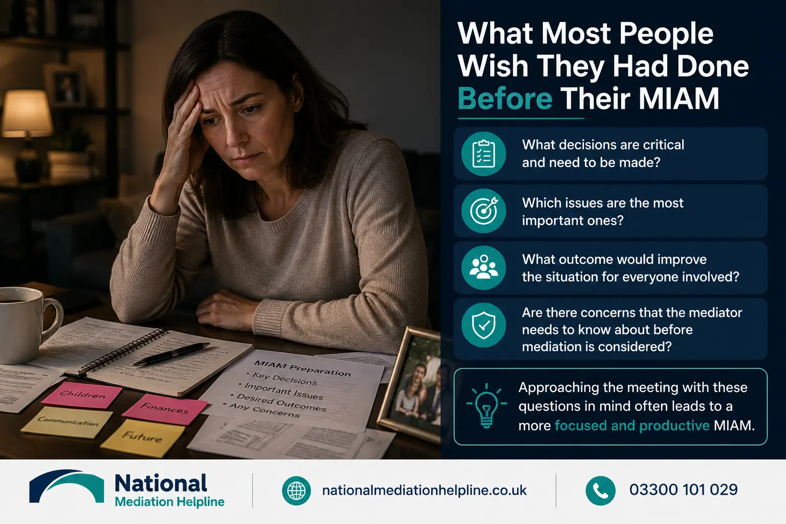 How to prepare for a miam in Colchester What most people miss what should they have done before miam